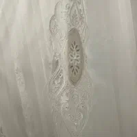 پرده ترک گل مخمل پنل دوزی|پرده، رانر، رومیزی|مشهد, رسالت|دیوار