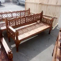 نیمکت تخت سنتی سه نفره