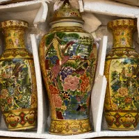 ست جام و گلدان خارجی/ست پارچ و لیوان خارجی|صنایع دستی و سایر لوازم تزئینی|تهران, نیاوران|دیوار