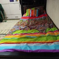 تخت دو طبقه فلزی به همراه دو تشک رویال|تخت و سرویس خواب|بوشهر, |دیوار