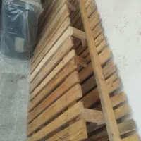 تخت خواب فلزی یک نفره و دو عدد کف تخت|تخت و سرویس خواب|بیرجند, |دیوار