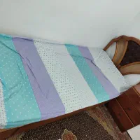 تخت یکنفره با پاتختی