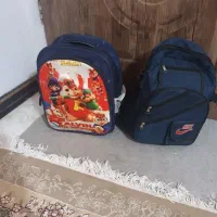 دوعدد کیف مدرسه ابتدایی