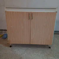 کابینت فلزی زمینی سالم باسنگ رویه کابینت