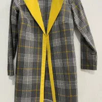 مانتو کشمیر مزون دوز سایز ۴۰ نوی نو