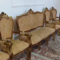 میز غذاخوری ومبل استیل