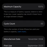 ایفون ۱۶ نرمال ۱۲۸ مشکی