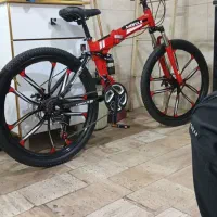 دوچرخه تاشو سایز26 رینگ اسپرت 24دنده