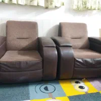 مبل چرم و مخمل|مبلمان خانگی و میز عسلی|یزد, |دیوار