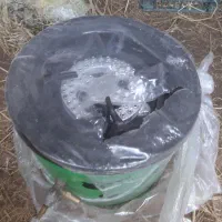 چراغ نفتی چهار فیتیله رنگ سبز