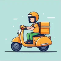 پیک موتوری پاره وقت