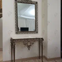 آینه و شمعدان برنز