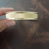 دستبند طلا مستعمل دو درصد بالا تابلو