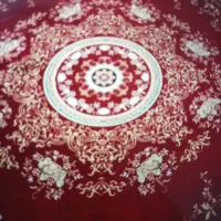 قالی نه متری درحد نو|فرش|شیراز, گل سرخ|دیوار