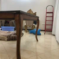 میز ناهار خوری ۶نفره|میز و صندلی غذاخوری|مشهد, کلاهدوز|دیوار