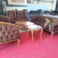 مبل ۸ نفر سلطنتی|مبلمان خانگی و میز عسلی|شیراز, شهرک صنعتی شیراز|دیوار