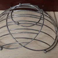 جا میوه ای فلزی و دوغ خوری بلور