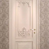 درب اتاقی روکش pvc وکیوم مدل لاین استیل کد m3373|مصالح و تجهیزات ساختمان|قائم‌شهر, |دیوار