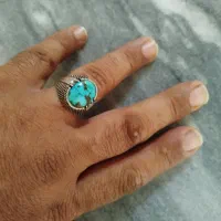 انگشتر فیروزه اصل نیشابوری