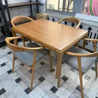 میز نهار خوری  کافی شاپی چوبی  خانگی  رستورانی