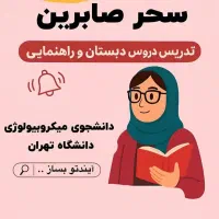 تدریس خصوصی(دبستان و راهنمایی)