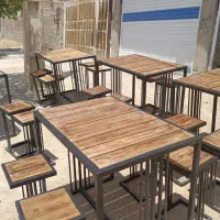 میز و صندلی کافه و رستوران|کافی‌شاپ و رستوران|شیراز, کفترک|دیوار