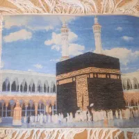 تابلو فرش دستباف مکه