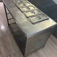 اجاق گاز ۵ کاره فست فود و میز بن ماری|کافیشاپ و رستوران|آمل, |دیوار