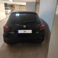 206 مشکی تیپ5 آبنوس