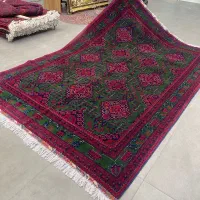 فرش دستباف(بساک) ۶ متریهای تمام کرک سبز اعلا|فرش|کرج, نوروزآباد|دیوار