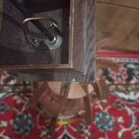 لوستر شیشه ای طرح چوب|لوستر و چراغ آویز|اصفهان, عمان سامانی|دیوار