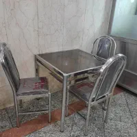 میزغذاخوری میز رستوران میزناهار خوری ادرای آبکاری|میز و صندلی غذاخوری|تهران, حسنآباد|دیوار