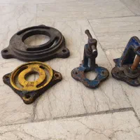 پایه چرخان گیره کارگاه مینیاتوری رومیزی قدیمی