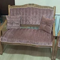 مبلمان نیمه استیل  8 نفره