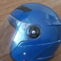 کلاه کاسکت آبی