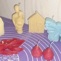 شمع های زیبا در هر رنگی که دوست داشته باشید|صنایع دستی و سایر لوازم تزئینی|جم, |دیوار