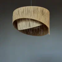 لوستر پینترستی مکرومه و رافیا