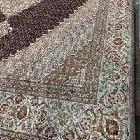 (فرش حق زاده)جفت فرش۱۲متری۴۰رج ماهی گل ابریشم|فرش|تبریز, |دیوار
