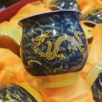 ست چای خوری طرح اژدها|ظروف سرو و پذیرایی|کرج, حسین‌آباد|دیوار