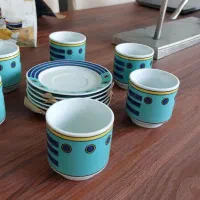 یک دست فنجان و نعلبکی نو با جعبه ژاپنی|ظروف سرو و پذیرایی|تهران, قیطریه|دیوار