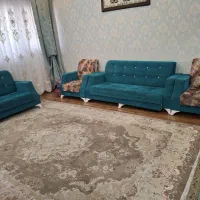 مبل ۷ نفره فیروزه ای|مبلمان خانگی و میز عسلی|شیراز, شهرک قمشه|دیوار