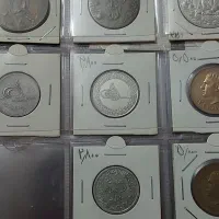 سکه های ایرانی وخارجی یادبود وکمیاب نقره