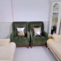 مبل هفت نفره تمیز و سالم  بدون شکستگی|مبلمان خانگی و میز عسلی|نیشابور, خیام|دیوار