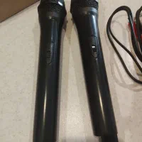 دوعدد میکروفن نو هستن