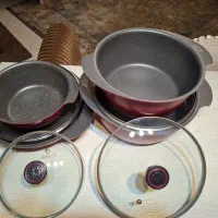 فروش قابلمه هشت پارچه چدنی|ظروف پخت‌وپز|فولادشهر, C5|دیوار