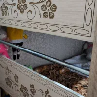 تخت دوطبقه فلز و ام دی اف