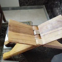 رحل چوبی بزرگ قران.استند قابلمه چدن.اسپند دود کن