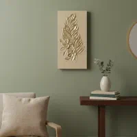 تابلو نقش برجسته ورق طلا