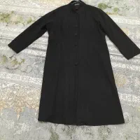 پالتو مشکی بلند سوییت مناسب سایز ۴۶ تا ۵۲