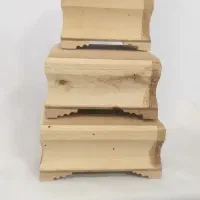 بیس خام‌ ظروف چوبی مناسب کارهای هنری